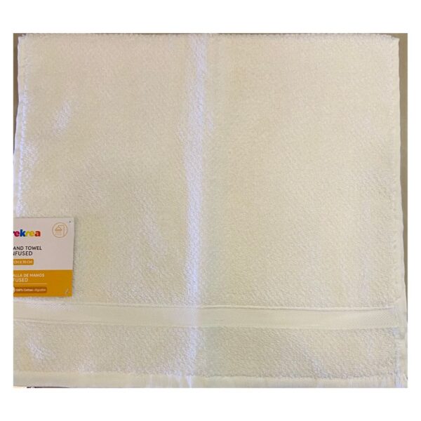 Toalla rekrea blanco 40x70cm