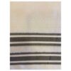 Toalla rekrea blanco con borde 40x70cm — vista 1