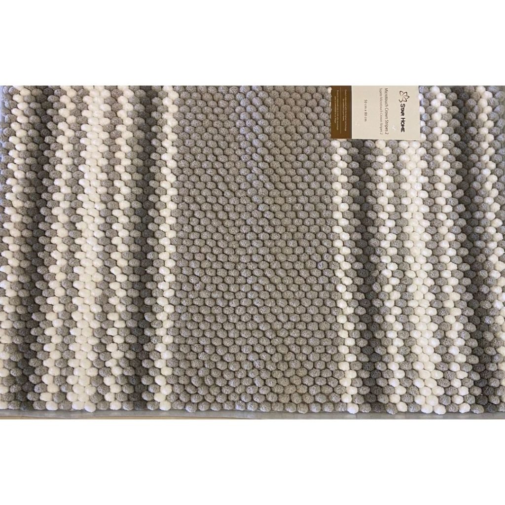 Alfombra star home gris 50x80cm