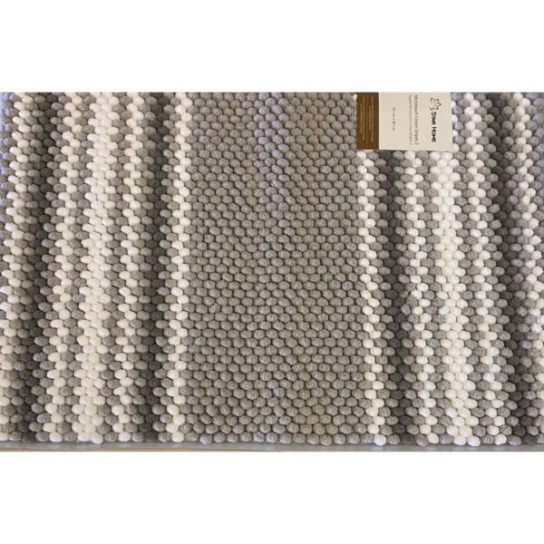 Alfombra star home gris 50x80cm