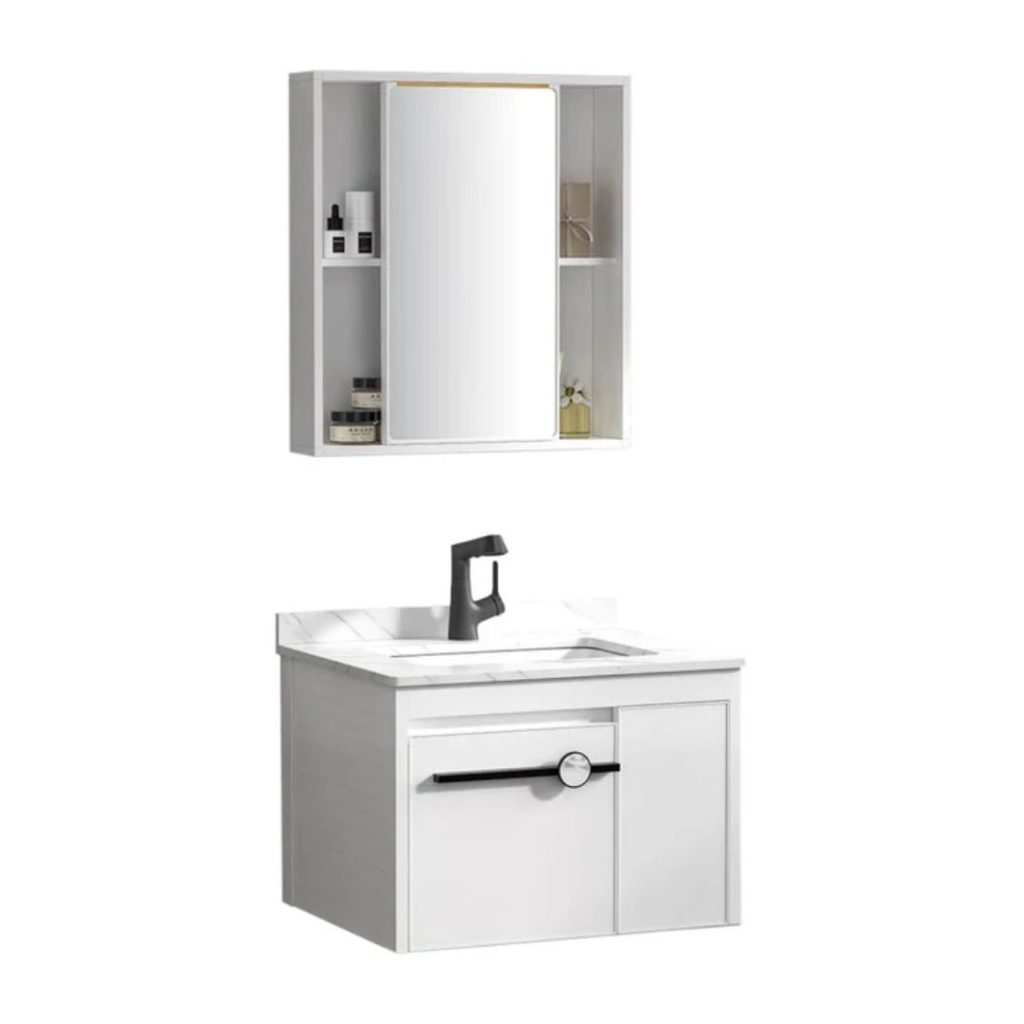 Mueble de baño con espejo kennedy blanco