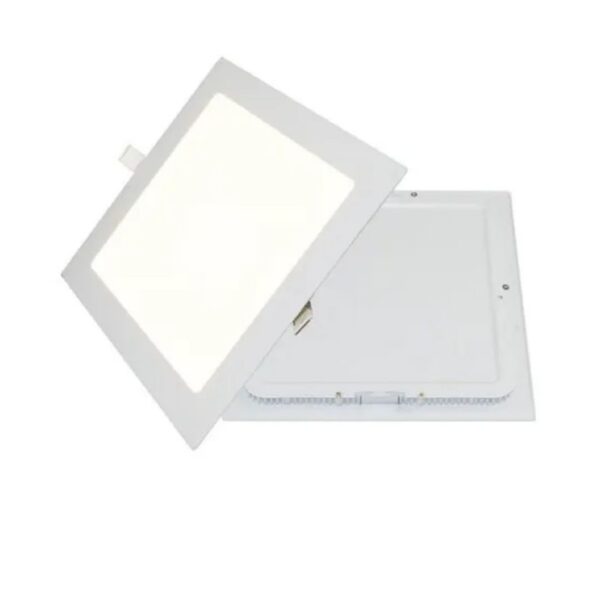 Panel LED de embutir cuadrado 24W 6000K