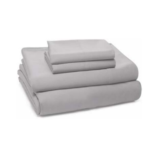 Juego de sabanas rekrea classic solid gris