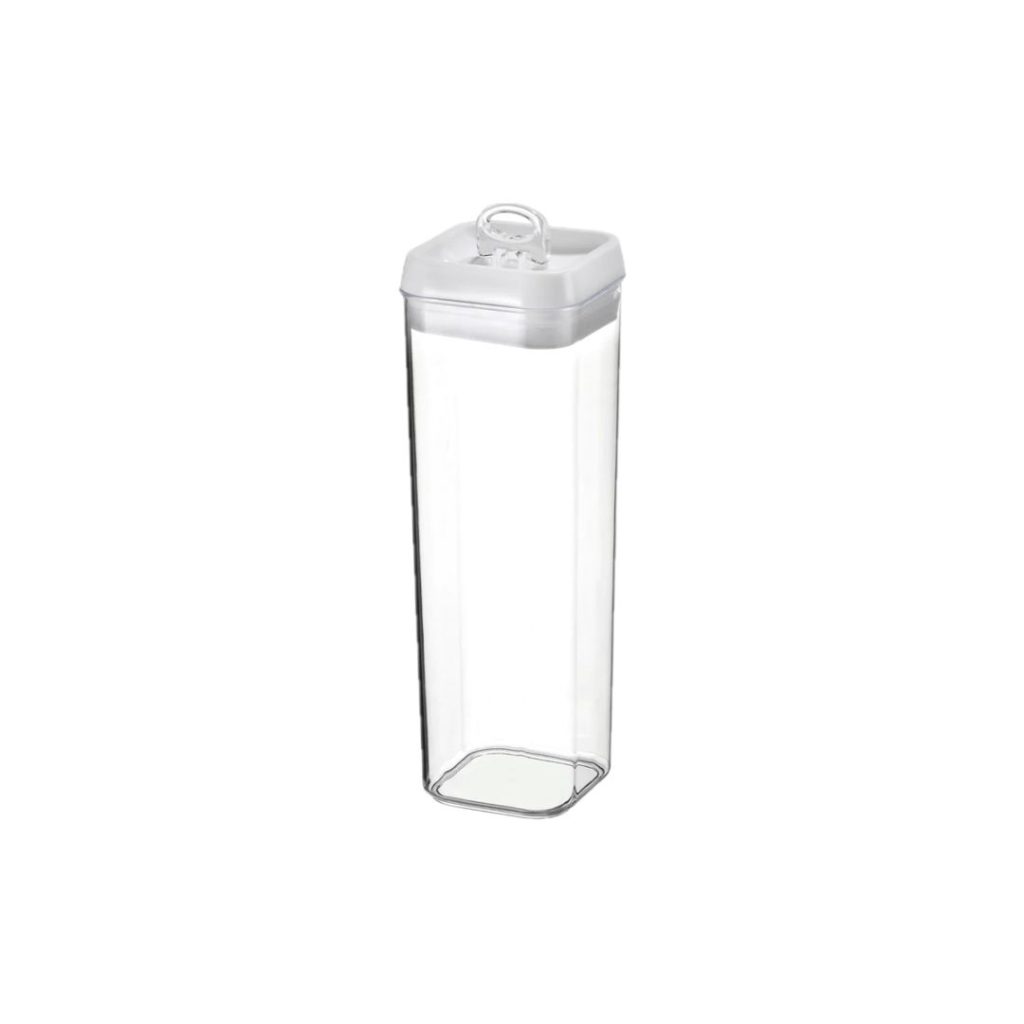 Frasco plástico con tapa a presión 1.7Lts
