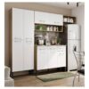 Mueble de cocina kennedy compacta arizona roble con blanco — vista 3