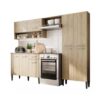 Mueble de cocina kennedy compacta arizona roble — vista 3