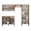 Mueble de cocina kennedy compacta arizona roble — vista 2
