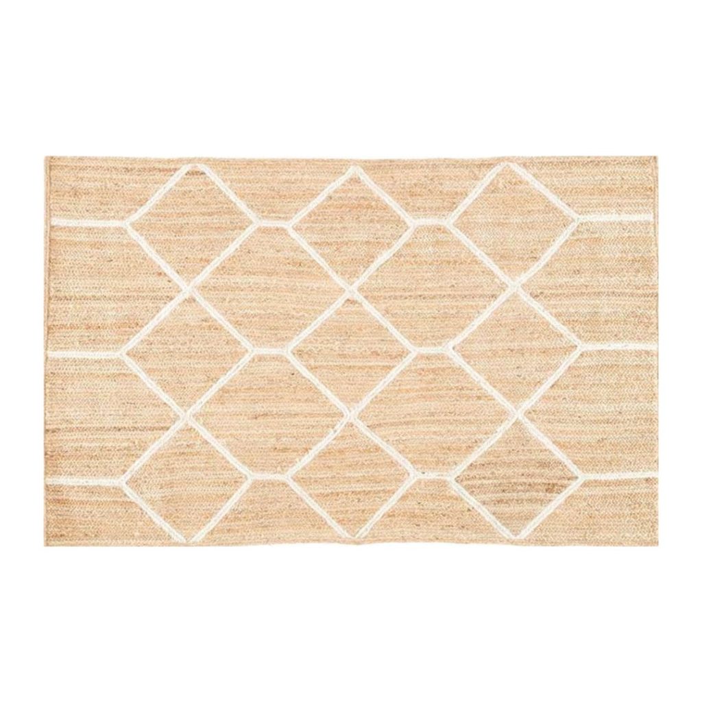 Alfombra rekrea beige
