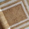 Alfombra rekrea beige — vista 1