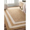 Alfombra rekrea beige — vista 2